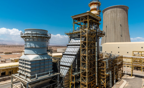 Taban Yazd combined cycle power plant-5